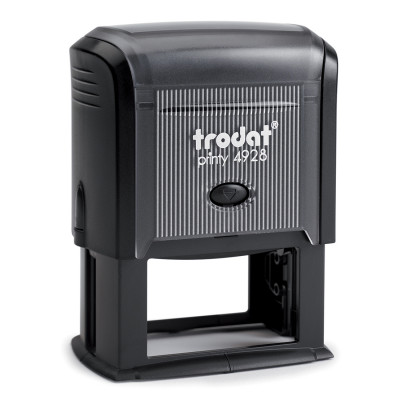 Αυτομελανούμενη σφραγίδα TRODAT 4928, Σφραγίδα 8-9 σειρών. - Διάσταση αποτυπώματος 60 Χ 33 mm.